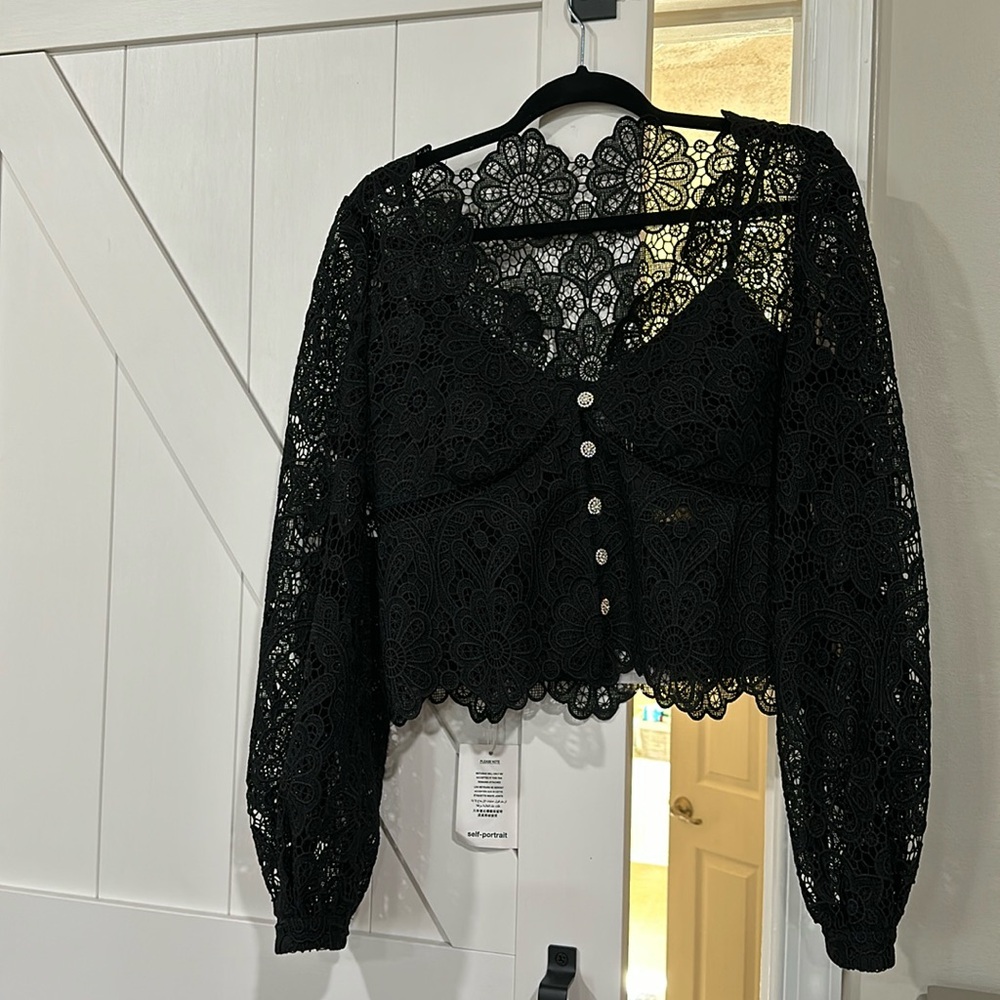 Self portrait blouse